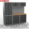 Kinbox Metal Professional 9PCS车库工具柜用于车间存储