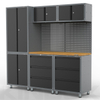 Kinbox Metal Professional 9PCS车库工具柜用于车间存储