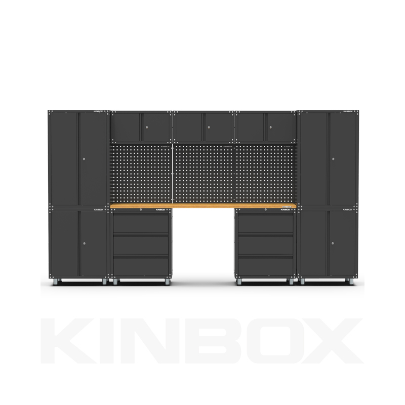 为繁忙的车库节省空间的橱柜技巧