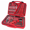 150pcs 1/4 “&3/8 ”&1/2 “ Dr.Socket Wrench Hand Tool Box Set